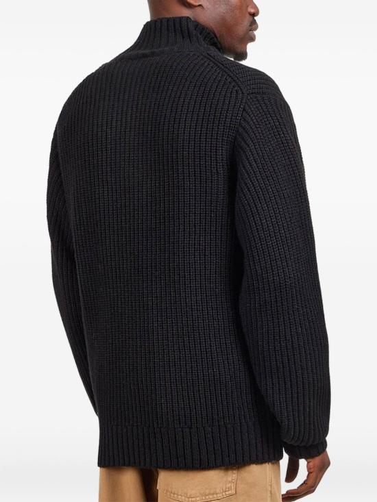 26FW 칼하트 WIP 디트로이트 하프 집 스웨터 I035398 89XX BLACK - CARHARTT WIP