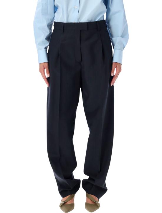 26FW 프라다 라이트 모헤어 팬츠 P259K17LK F0008 BLUE