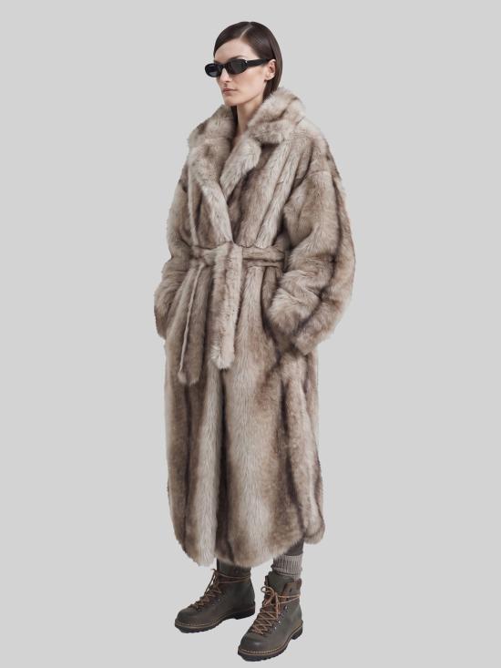 26FW 더프랭키샵 코트 COFS22420103 GREY - THE FRANKIE SHOP