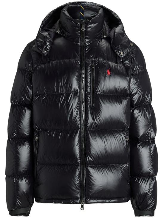 25FW 폴로 랄프로렌 고햄 글로시 다운 자켓 710968281001 Black