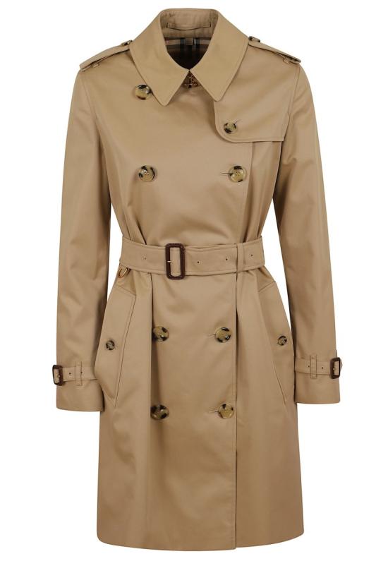26FW 버버리 미드 렝스 켄싱턴 헤리티지 트렌치 코트 8117243 Neutrals