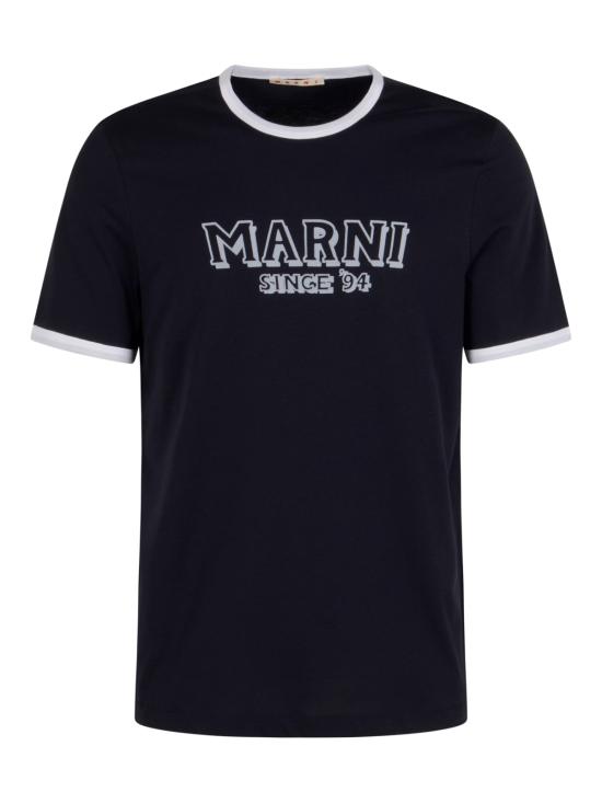 26SS 마르니 셔츠 HUMU0198MP USCY91LOB99 BLUBLACK - MARNI