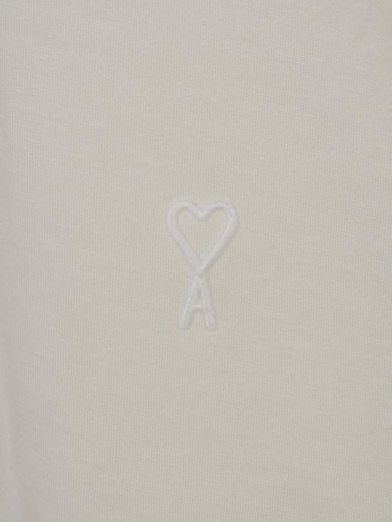 26SS 아미 민소매 티셔츠 HTP820 JE0211136 BLANC CREME - AMI