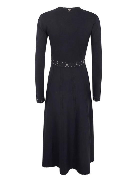 25FW 트윈셋 롱 원피스 252TP3271 00006 Black - TWINSET