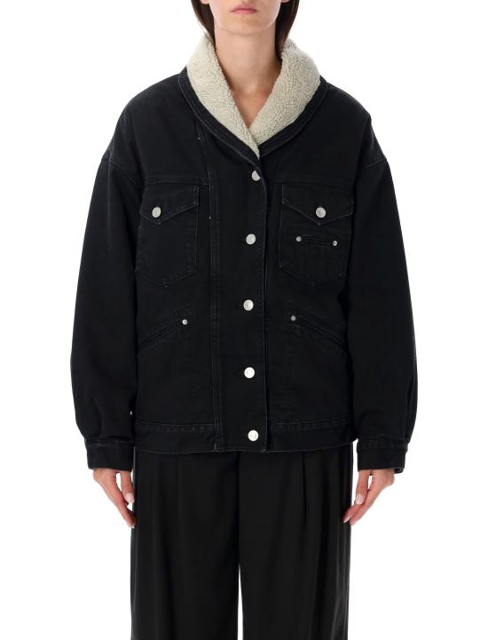 26FW 이자벨마랑 자켓 VE0525FAD1H04I 02FK FADED BLACK