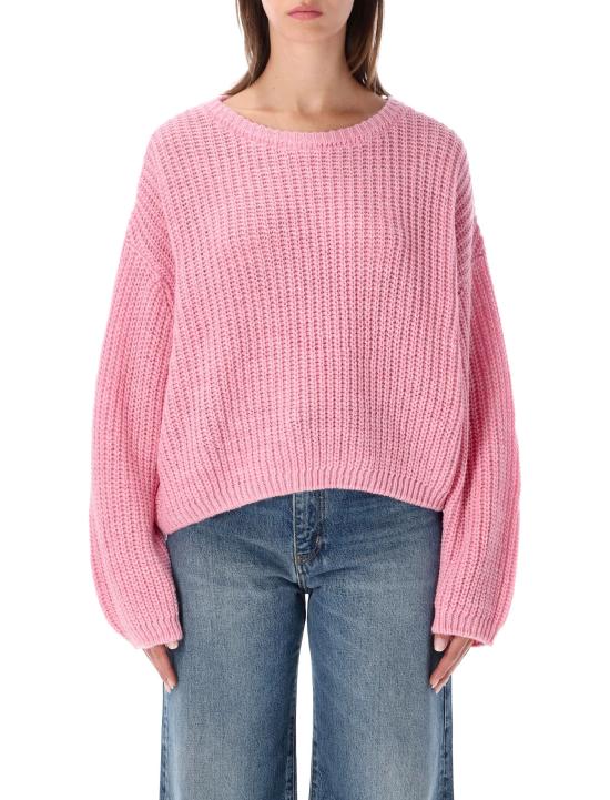 26FW 아메리칸 빈티지 스웨터 CYR18A BONBON MEL ROSA
