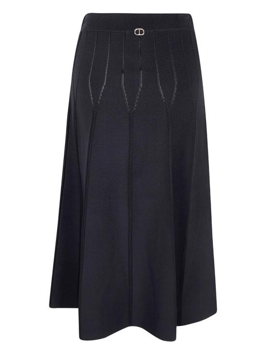 25FW 트윈셋 미디 스커트 252TP3641 00006 Black
