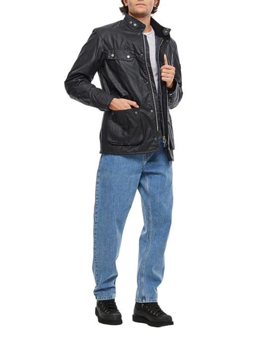  바버 듀크 왁스 자켓 MWX0337NY91 Blue - BARBOUR