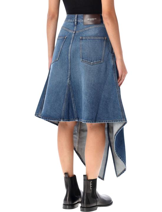 26FW JW앤더슨 데님 스커트 DK0030PG1978 764 VINTAGE BLUE - JW ANDERSON