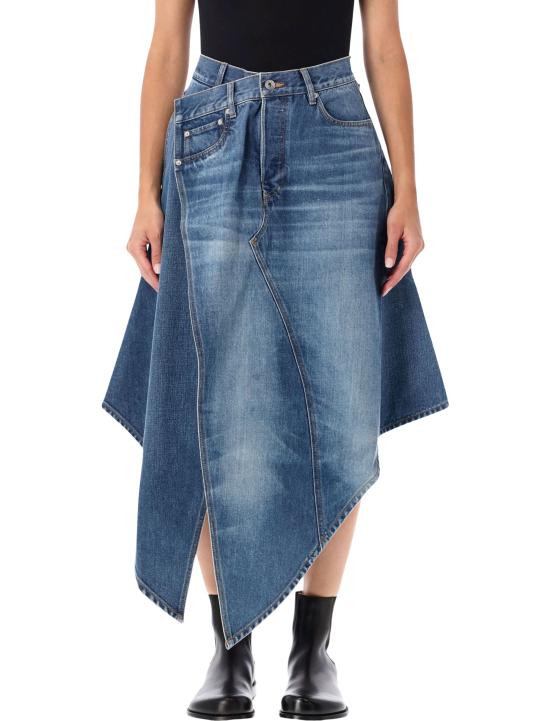 26FW JW앤더슨 데님 스커트 DK0030PG1978 764 VINTAGE BLUE