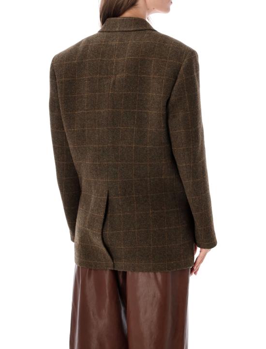 26FW 로에 수트 자켓 42111094 350 MOSS CHECK - ROHE