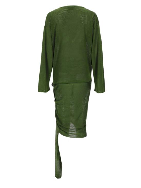 26SS 디 아티코 원피스 260WCA00418 KVV092AA129 Green - THE ATTICO