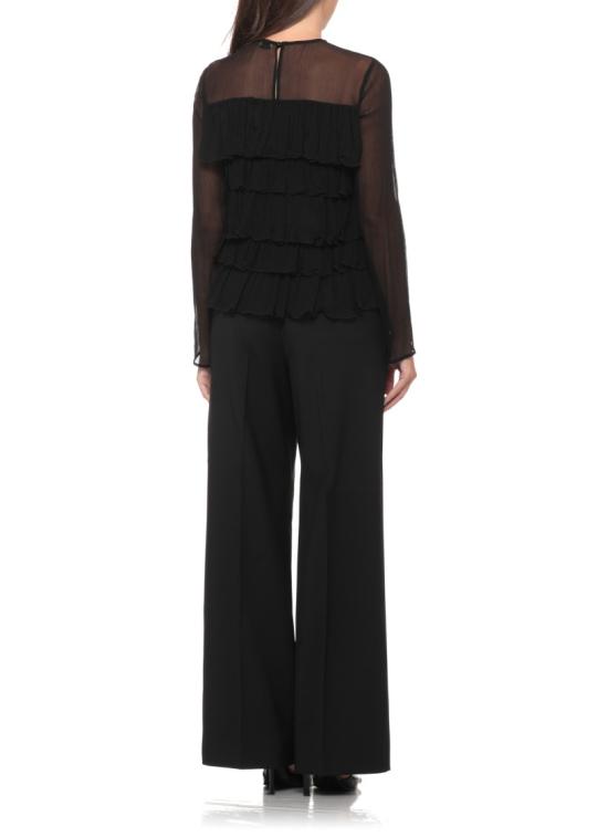 26FW 엘리자베타프랜치 탑 CA18766E2110 Black - ELISABETTA FRANCHI