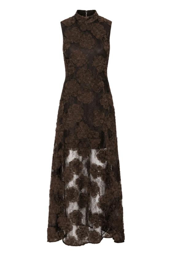 26FW 로테이트 롱 원피스 1162841667 099 Brown