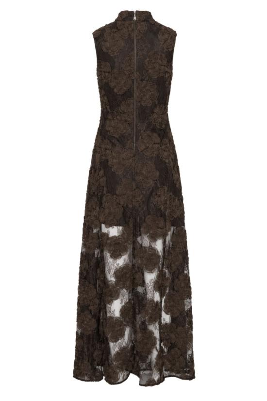 26FW 로테이트 롱 원피스 1162841667 099 Brown - ROTATE