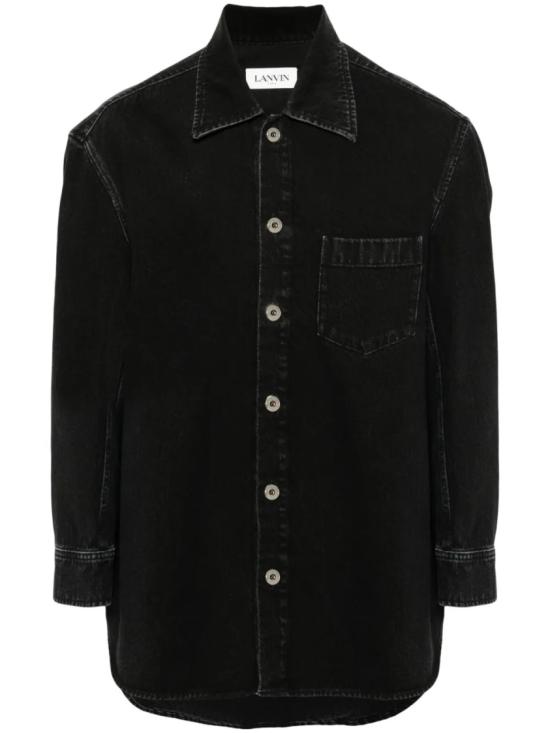  랑방 셔츠 RMSI0326D085A24 10 Black