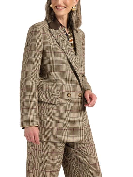 26FW 엘레나미로 수트 자켓 Q007P000094N Brown - ELENA MIRÒ