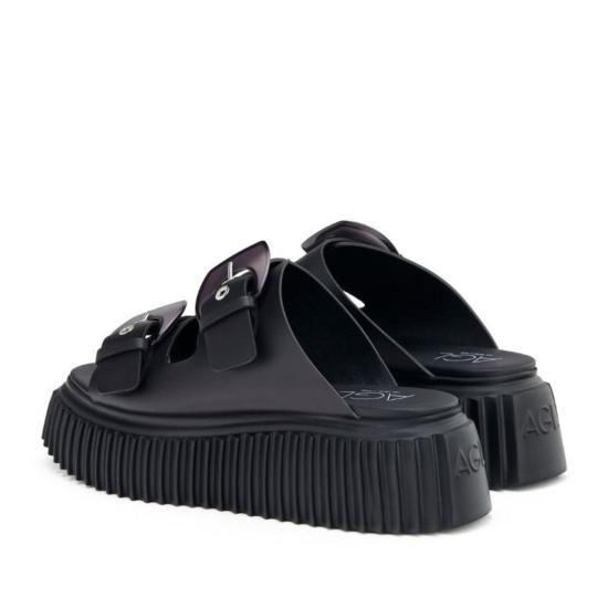  에이지엘 뮬/슬리퍼 D642071PQKO0371013 Black - AGL
