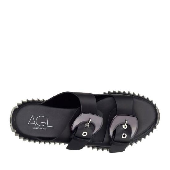  에이지엘 뮬/슬리퍼 D642071PQKO0371013 Black - AGL