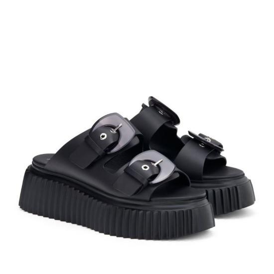  에이지엘 뮬/슬리퍼 D642071PQKO0371013 Black - AGL