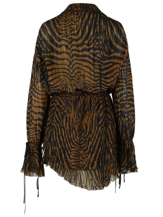 26SS 블루마린 원피스 2A802A M5179 Brown - BLUMARINE