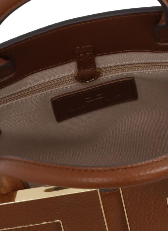 26FW 엘리자베타프랜치 토트백 BS06A66E2 FK3 BROWN - ELISABETTA FRANCHI