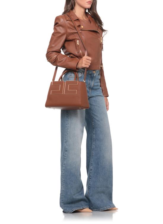 26FW 엘리자베타프랜치 토트백 BS06A66E2 FK3 BROWN - ELISABETTA FRANCHI