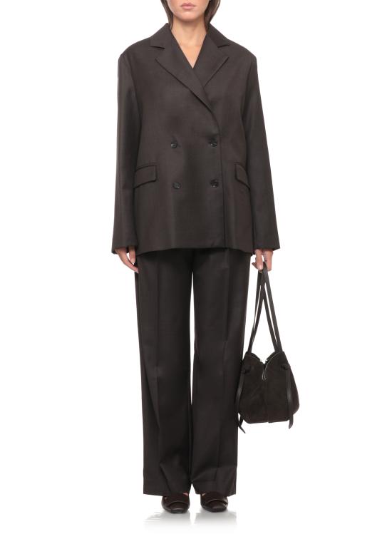 26FW 루루 드 세종 수트 자켓 DONAU LDS BROWN MELANGE - LOULOU DE SAISON