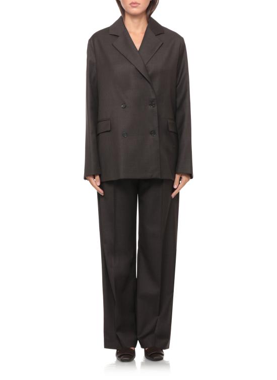 26FW 루루 드 세종 수트 자켓 DONAU LDS BROWN MELANGE - LOULOU DE SAISON