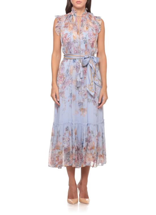 26FW 짐머만 미디 원피스 7280DF261 BUF MULTICOLOR - ZIMMERMANN