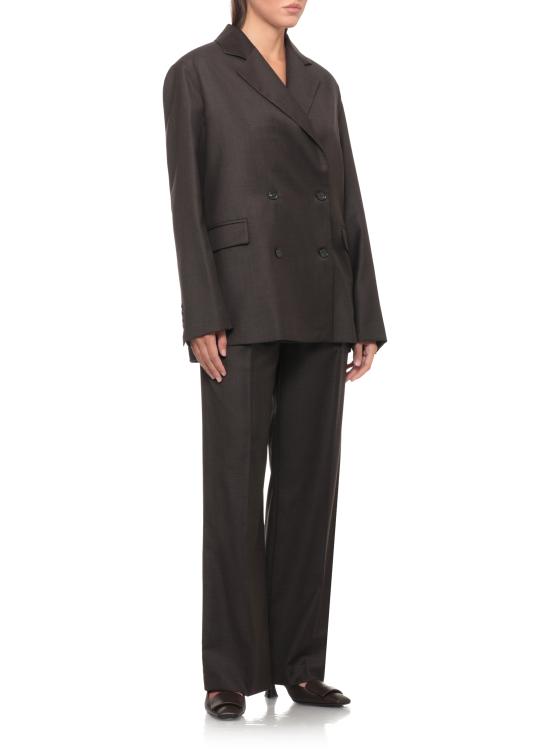 26FW 루루 드 세종 스트레이트 팬츠 SBIRU LDS BROWN MELANGE - LOULOU DE SAISON