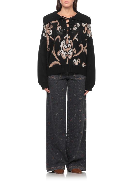 26FW 에트로 스웨터 WRKE0326 AQ12UN0000 BLACK - ETRO