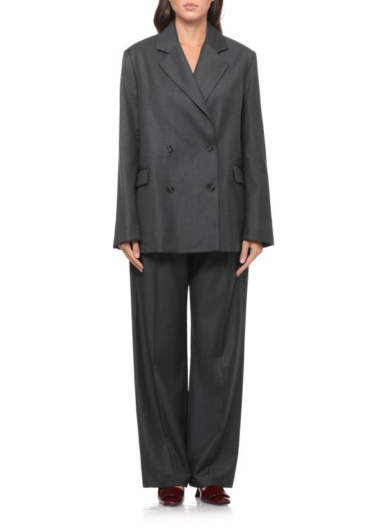 26FW 루루 드 세종 수트 자켓 DONAU LDS ANTHRACITE MELANGE GREY - LOULOU DE SAISON