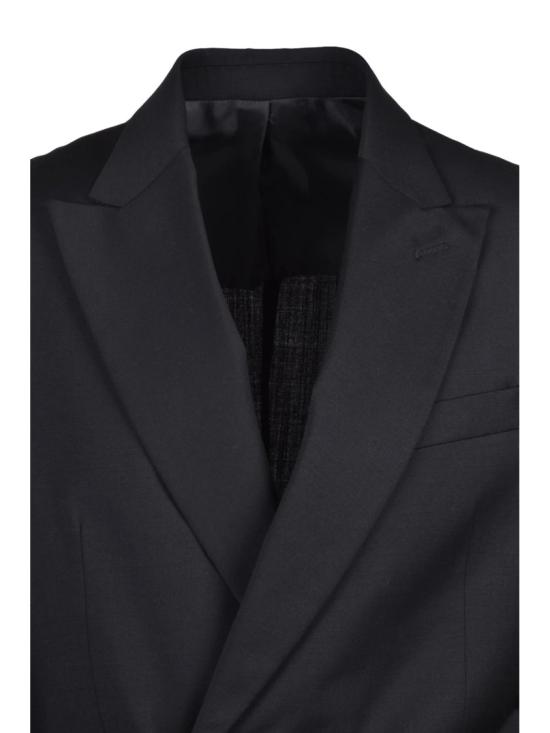 25FW Officina Milanese 수트 자켓 블랙 교토 스트레치 울 블렌드 재킷 - OTHER BRANDS