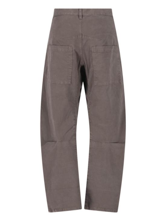 26FW 닐리로탄 스트레이트 팬츠 10193 W12VINTAGE WASHED DARK WALNUT Brown - NILI LOTAN