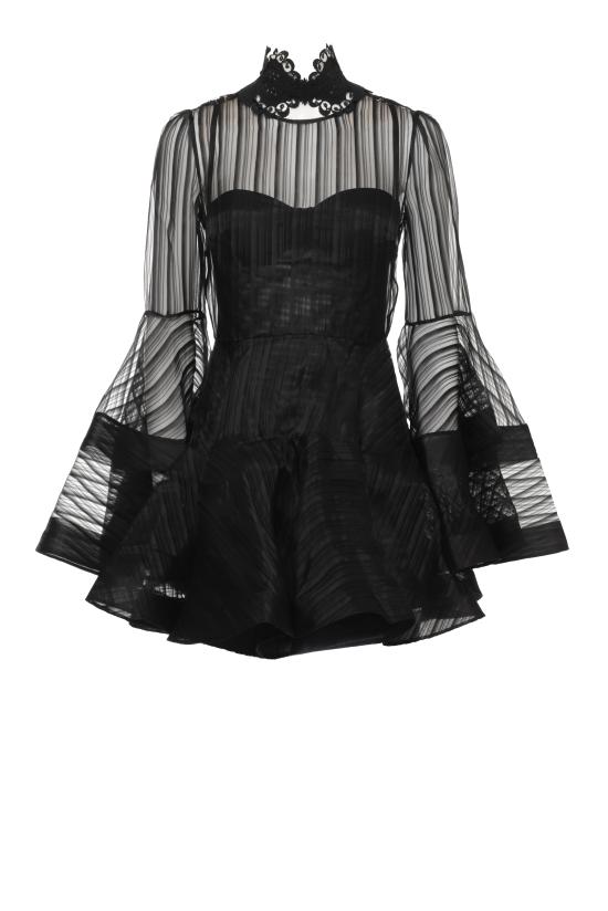 26FW 짐머만 미디 원피스 0250DF261 BLK BLACK