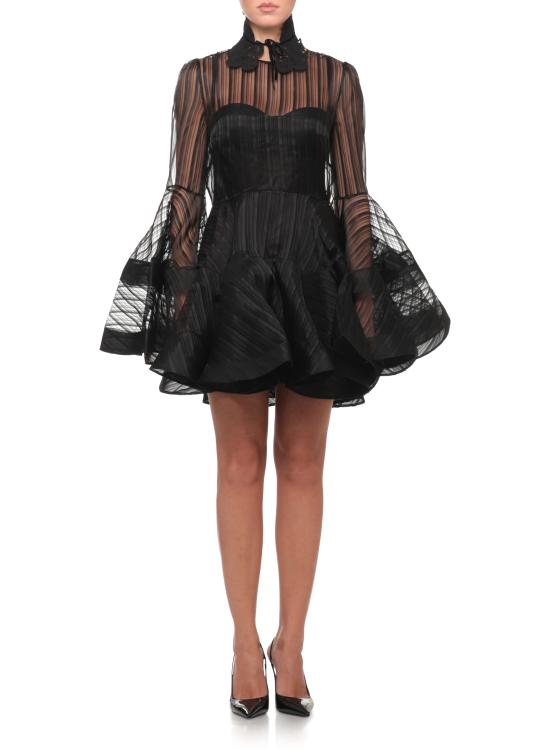 26FW 짐머만 미디 원피스 0250DF261 BLK BLACK - ZIMMERMANN