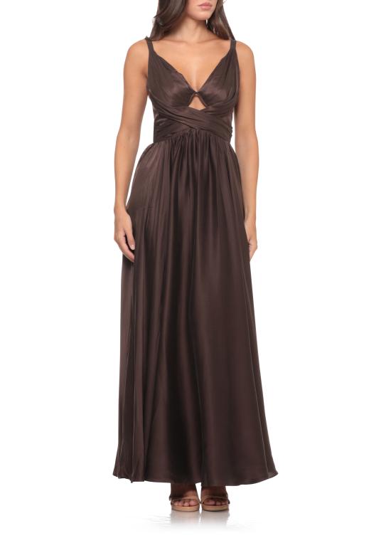 26FW 짐머만 롱 원피스 5396DF26R BCH Brown - ZIMMERMANN