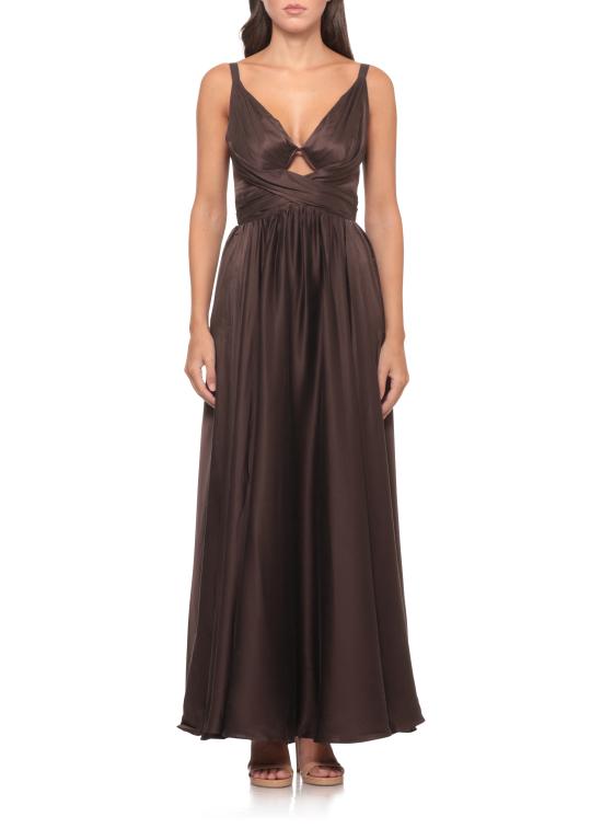 26FW 짐머만 롱 원피스 5396DF26R BCH Brown - ZIMMERMANN