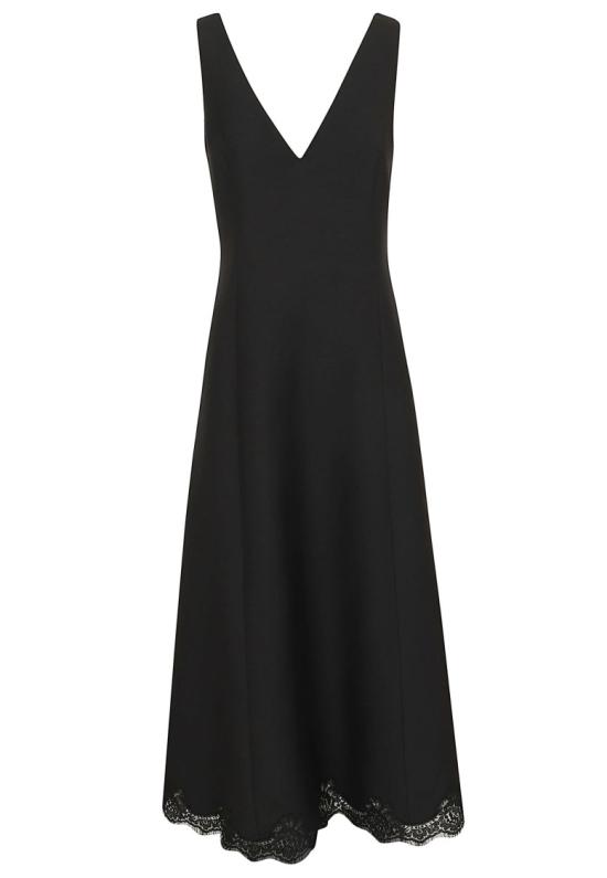 26FW 발렌티노 가라바니 미디 원피스 BVAL05 1CF Black