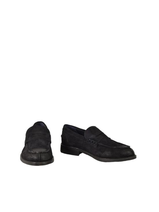  Wow Made In Italy 로퍼 블루 클래식 슬립온 가죽 - OTHER BRANDS