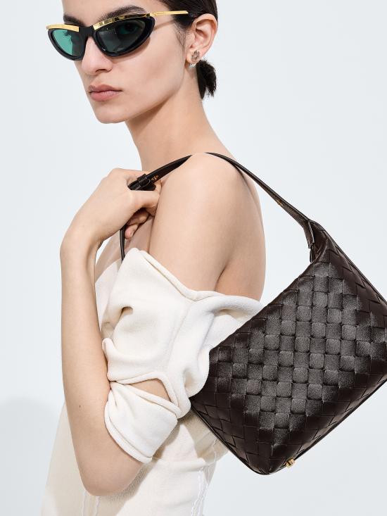 26FW 보테가베네타 미니 월리스 토트백 754443V3IV1 2132 MARRONE - BOTTEGA VENETA