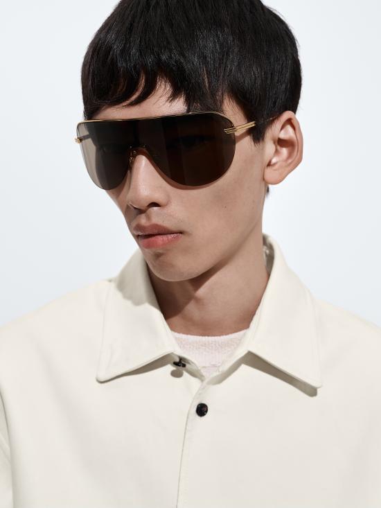 26FW 보테가베네타 선글라스 A002LDV4450 1251 ORO - BOTTEGA VENETA