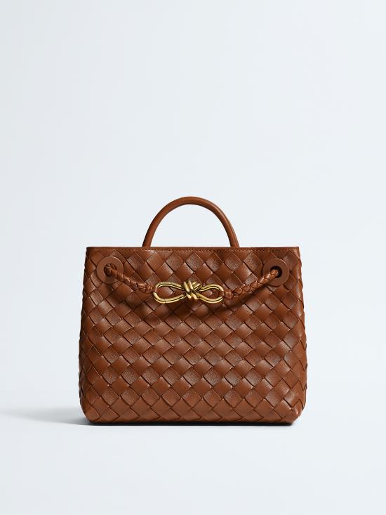 26FW 보테가베네타 안디아모 스몰 토트백 766014VCPP1 2385 MARRONE