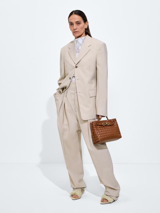 26FW 보테가베네타 안디아모 스몰 토트백 766014VCPP1 2385 MARRONE - BOTTEGA VENETA