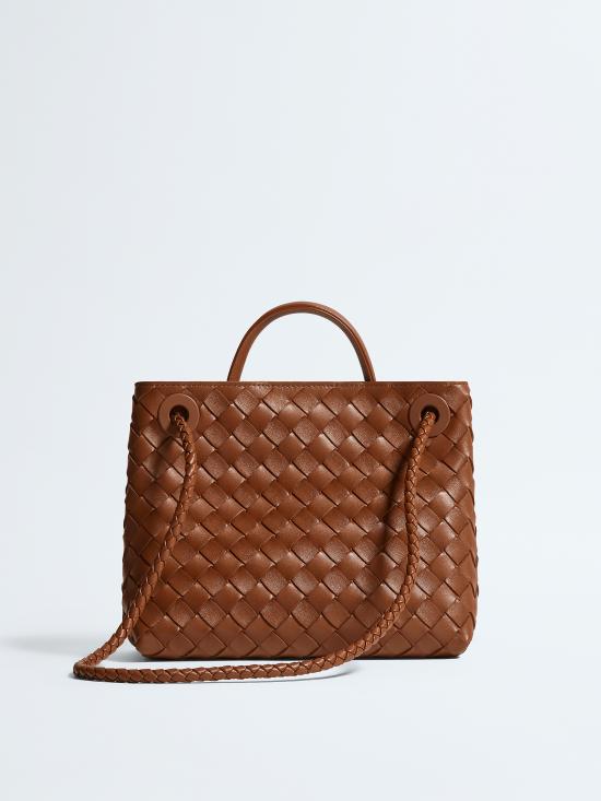 26FW 보테가베네타 안디아모 스몰 토트백 766014VCPP1 2385 MARRONE - BOTTEGA VENETA