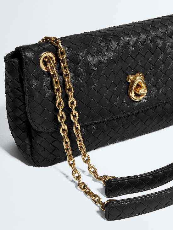 26FW 보테가베네타 매디슨 숄더백 876648V6JG0 1019 NERO - BOTTEGA VENETA