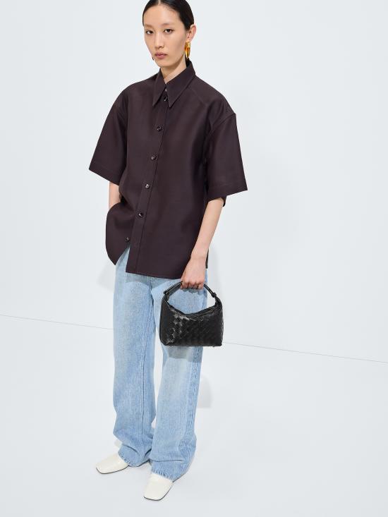 26FW 보테가베네타 미니 월리스 토트백 754443V3IV1 8425 NERO - BOTTEGA VENETA