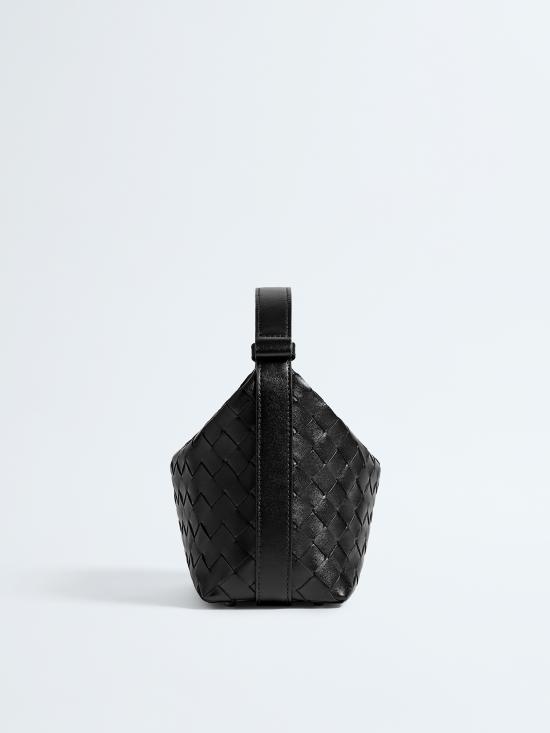 26FW 보테가베네타 미니 월리스 토트백 754443V3IV1 8425 NERO - BOTTEGA VENETA