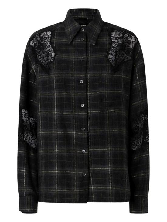 25FW 핑코 탑 106109A30D IK1 Black